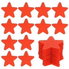 50Pcs 1.6" Carpet Spot Markers Star Floor Dots Markers Red