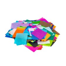 Hygloss Products Mosaic Bleeding Tissue Paper Squares 1 inch x 1 inch-for Arts