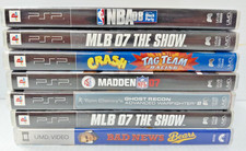 Lot of 7 PSP Empty Game Cases Empty Boxes only