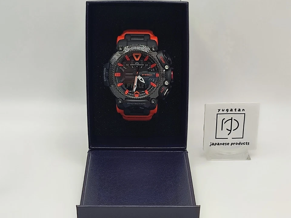 CASIO G-SHOCK MASTER OF G - AIR GR-B200-1A9JF GRAVITY MASTER Naranja De Japón Foto 2 de 4