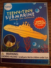Science Squad Teeny-Tiny Submarine Comes with Everything You Need Ages 6 