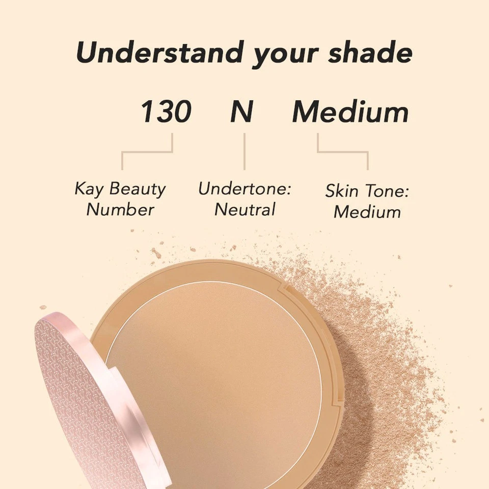 Kay Beauty Matte Compact - 130N Medium (9g) Free Shipping - Image 2 of 4