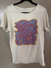 Junk Food Size Medium The Who Band T Shirt