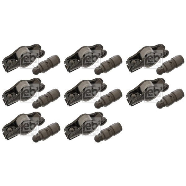 8X Febi HydrostÖßEl Passend FüR Audi A1 A3 A4 A5 A6 A7 A8 Allroad Q5 Q7 Tt-image