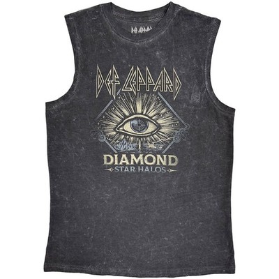 Def Leppard Diamond Star Halos Tank Top lizenziert T-Shirt Herren