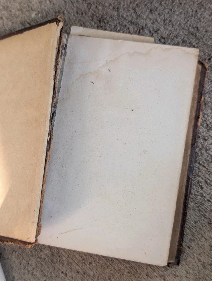 Christian Guide to Salvation Antique Prayer Book FR Pustet Clasp Leather Gilt Foto 4 de 4