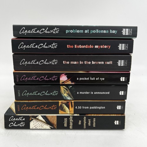 Agatha Christie 18x Poirot & Miss Marple Paperback Book Bundle Harper Collins - Picture 13 of 18