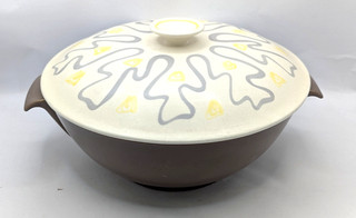 Vintage Poole Pottery Lucullus Lidded Casserole Dish Tureen 50s Retro A115 Y592