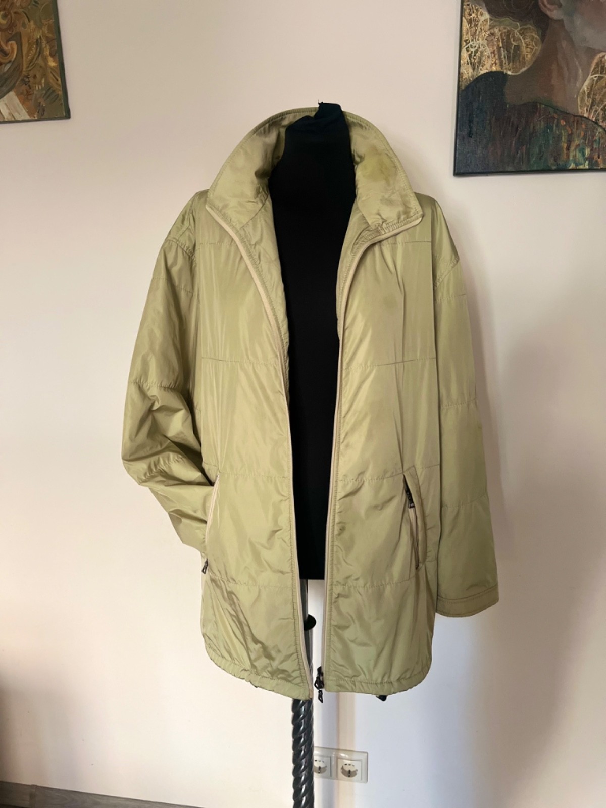 Vintage Prada Jacket Size S Oversized Unisex Fit (M/L) Designer Outerwear thumbnail 9