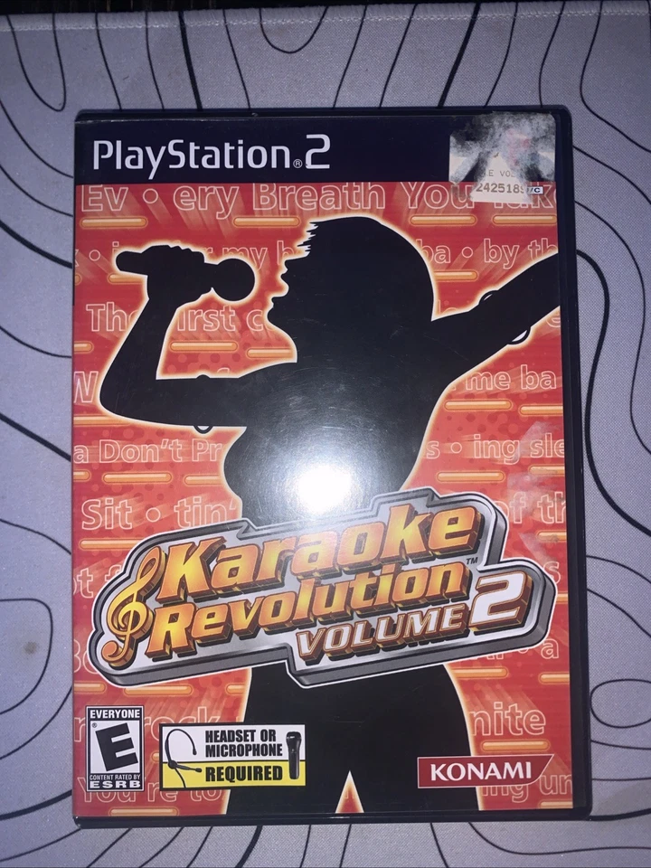 Lot Of Dance Dance Revolution Extreme 2 And Karaoke Revolution Volume 2 Ps2 Good - Image 2 of 4