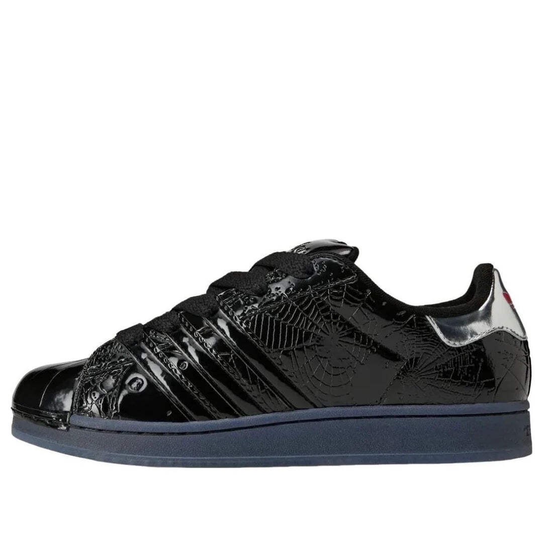 Size 8.5 - Sp5der x adidas Superstar Black for sale online | eBay