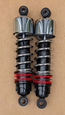 Harley Progressive Suspension-Burly brand slammer plus rear shocks