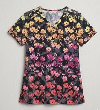 HeartSoul Ombre Scrub Top, Size Medium