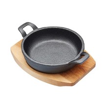 Artesa Cast Iron Sizzle Gratin With Board