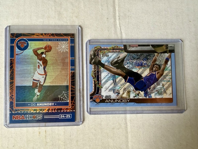 (2) OG Anunoby Basketball Cards 🏀