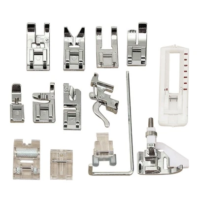 14Pcs Snap Presser Foot Set for VIKING HUSQVARNA Sewing Machines 335 330 325 C - Image 1 of 4