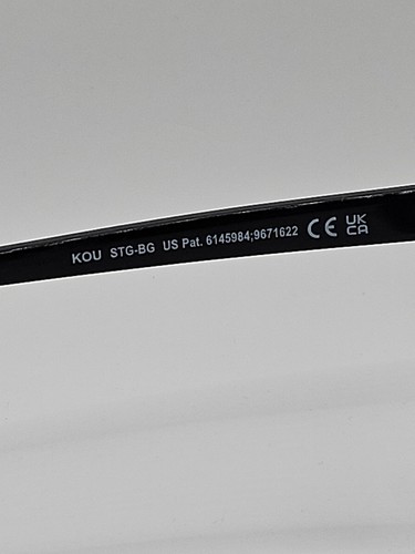 Gafas de sol Maui Jim MJ 884-02 55-19-143 KOU negras con grises - Imagen 7 de 7