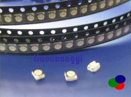 10x Led CMS SMD 3528 Orange à Souder PLCC-2 - Orange 3528 Smd Haute Luminosité E - Foto 7