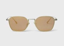 John Varvatos Stanton Titanium Men's Polarized Sunglasses Made in Japan 380 NEW