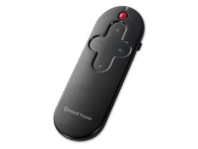 Wireless Presenter Networx mit Touchpad Bluetooth Kabellos bis zu 10 m schwarz