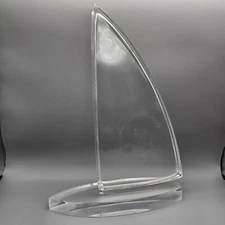 MCM Lucite Sailboat By Astrolite Products