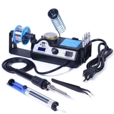 WEP 927-II 60W Digital Soldering Station Kit Solder Sucker Weiding Tool ESD Safe