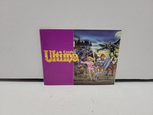 Ultima Exodus w/ Poster Nintendo NES Complete Box CIB (Battery Works) - Picture 5 of 12