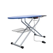 Asse da Stiro Aspirante 125x40 cm Riscaldato con Copriasse da Stiro Lelit PA71N