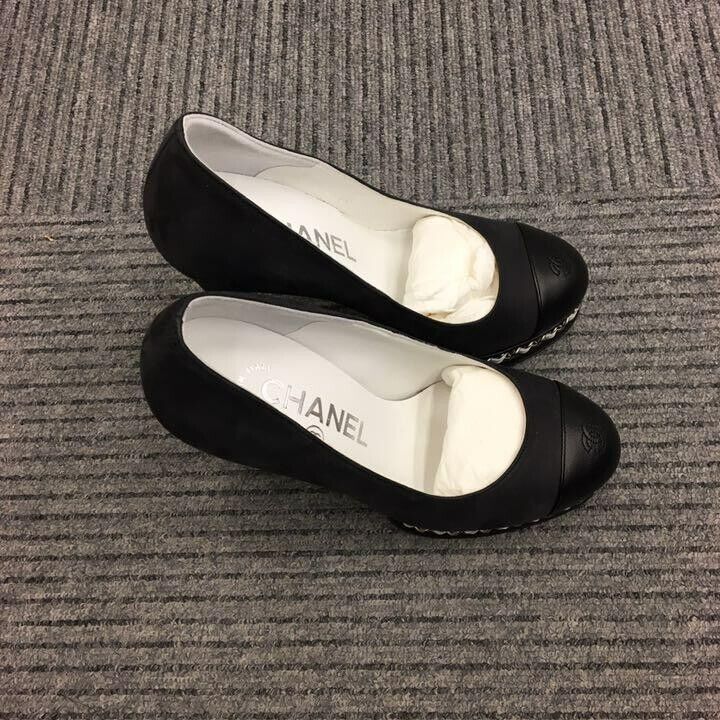 CHANEL COCO Mark Pumps Shoes 34C Authentic Women Used from Japan