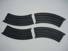 AURORA AFX 12" 1/8 CURVES  4 PC VN-EXC  NO BAD TABS  CLEAN  RACE READY