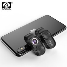 APEXEL100X magnification microscope mobile LED Light micro pocket lens for phone