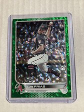 2022 Topps #338- LUIS FRIAS Green Foil SP Rookie RC #'d/499