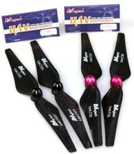 2 Pair 9" 9443 Carbon Fiber Propeller Prop DJI Phantom 2 Vision Plus Vision+ 9x4