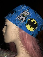 Batman Scrub Cap cotton Surgery Cap Nurse Hat Superhero Head Cover Chemo Cap