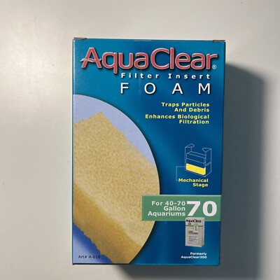 Aquaclear Filter Insert Foam For Aquaclear 70 Power Filter