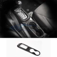 Gear Shift Box Panel Cover Trim 1PCS For Jeep Wrangler JK 2011-2017 Carbon Fiber