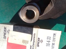 New OEM PTO Shaft Yoke 13/16" Round 3/16" Keyway Dana Spicer 10-4-33