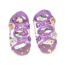 Paw Patrol Sky Everest Purple Sandals Strap Toddler Girls Size 9
