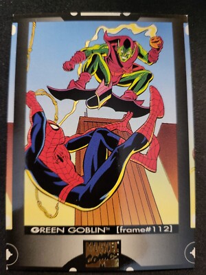 1994 Marvel Comics Cookie Crisp Green Goblin Spider-man Card Frame
