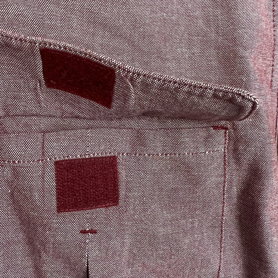 Woolrich Mens Red Maroon Long Sleeve Button Down Shirt Size Large eBay