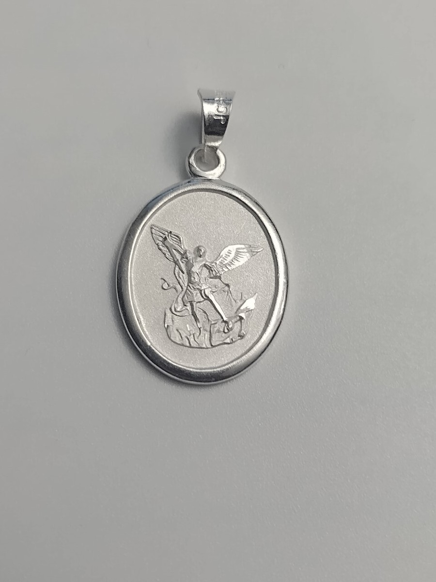 Ciondolo Di San Michele In Argento Sterling 925: Collana