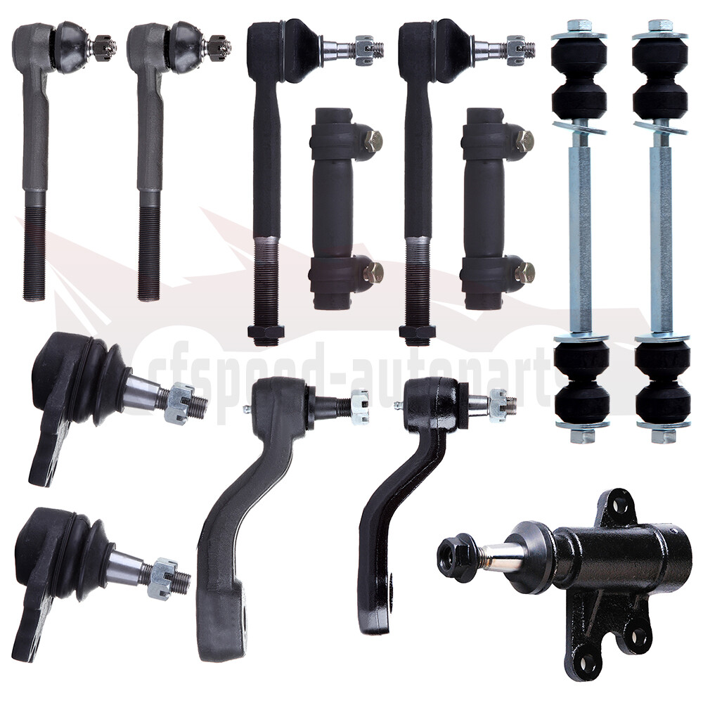 13pc Front Suspension Kit for 1993-94 Chevy Blazer - Ball Joints, Sway Bar, Tie Rods