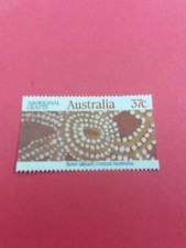Australia Stamp aboriginal craft 1987 used 1050