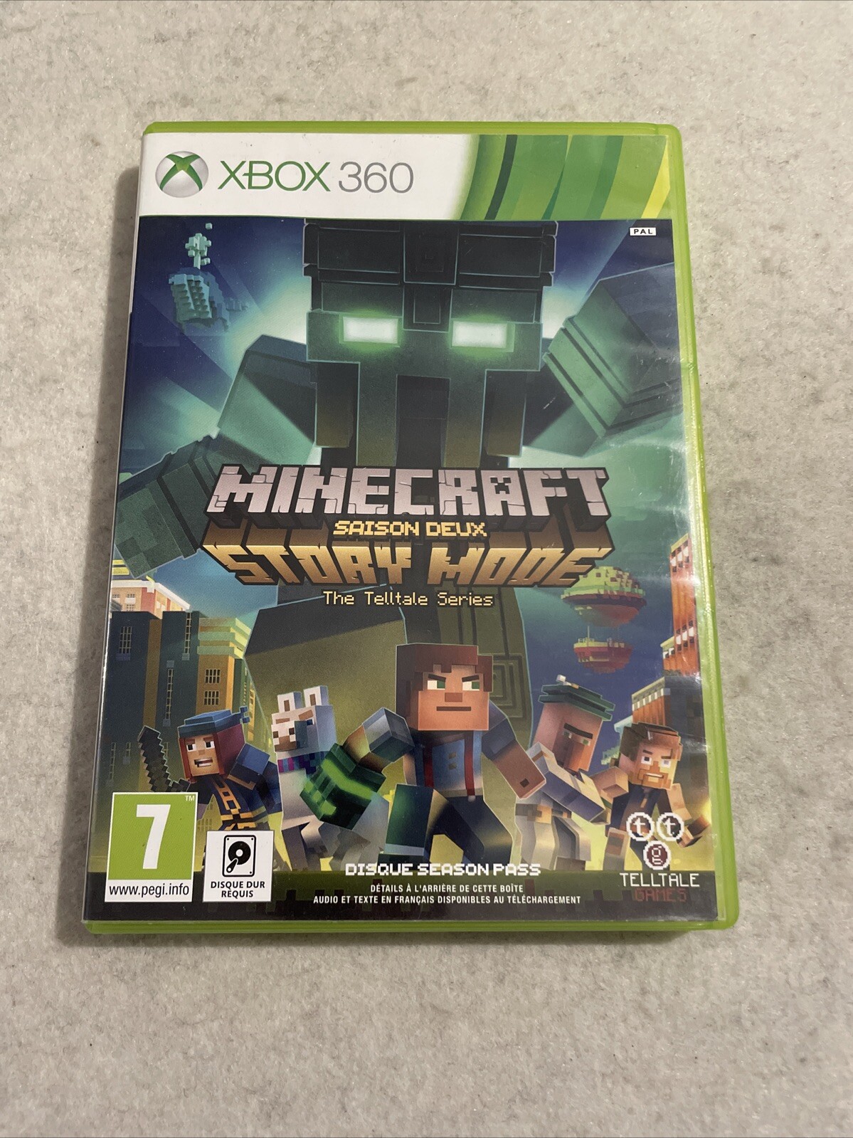 Minecraft Story Mode Saison 2 Jeu Xbox 360 FR TBE