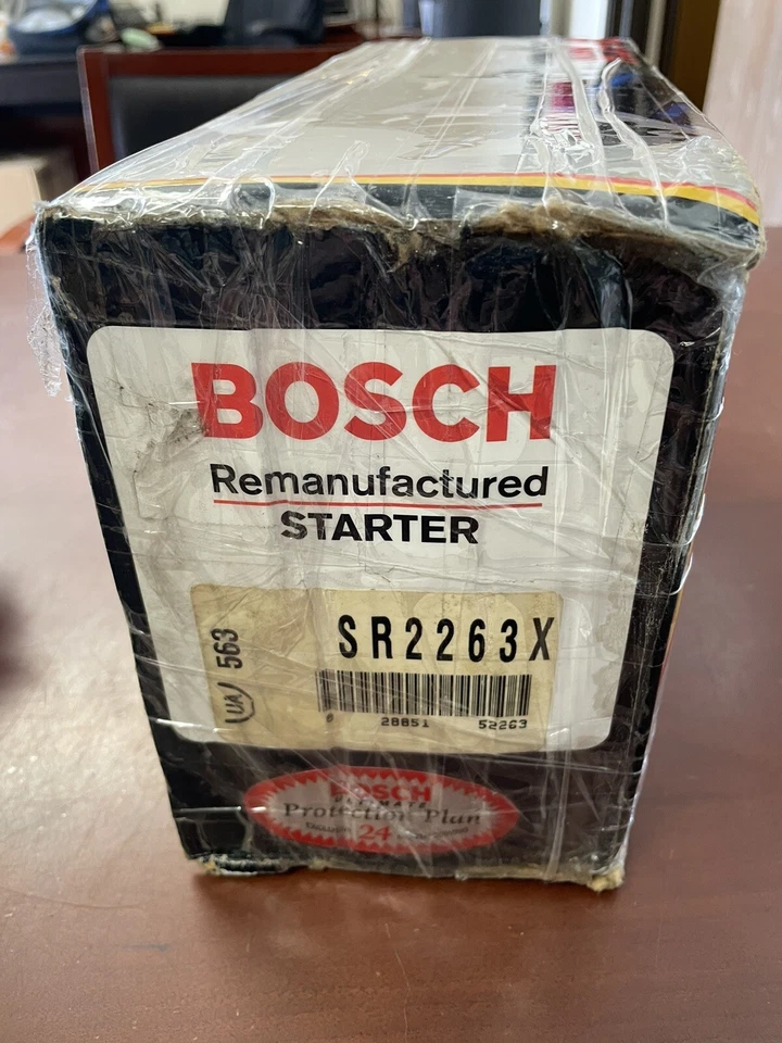 Motor De Arranque BOSCH Remanufacturado para 80-89 Datsun, Nissan (SR2263X) Foto 2 de 2