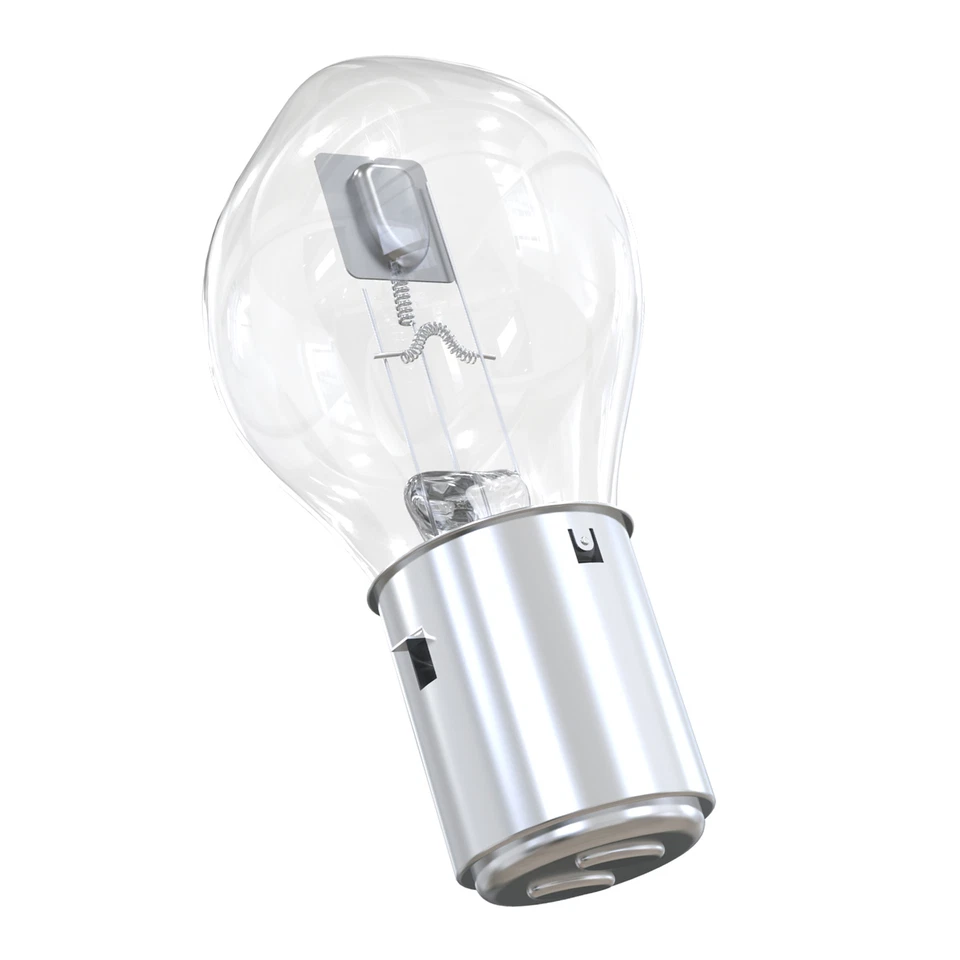 2x S2 12V 35/35W BA20d Bilux Moped Motorrad Birne Lampe Glühlampe Glühbirne - Bild 3 von 4