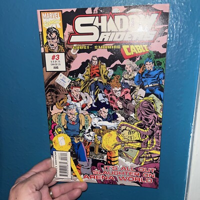 Shadow Riders #3 Marvel Comics 1993 Cable VG