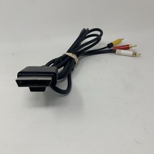 Microsoft XBOX 360 S Slim Composite AV Audio Video Cable Genuine Official OEM