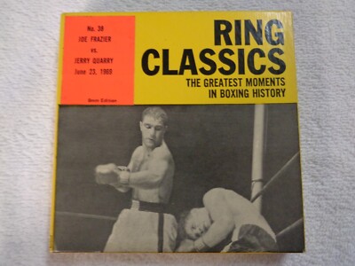 Vintage Ring Classics #38  Frazier vs Quarry  6/23/1969  8mm Film Boxing
