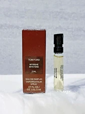 Tom Ford MYRRHE MYSTERE Eau de Parfum EDP Spray, Sample Gym Size 0.07oz/2mL, NIB